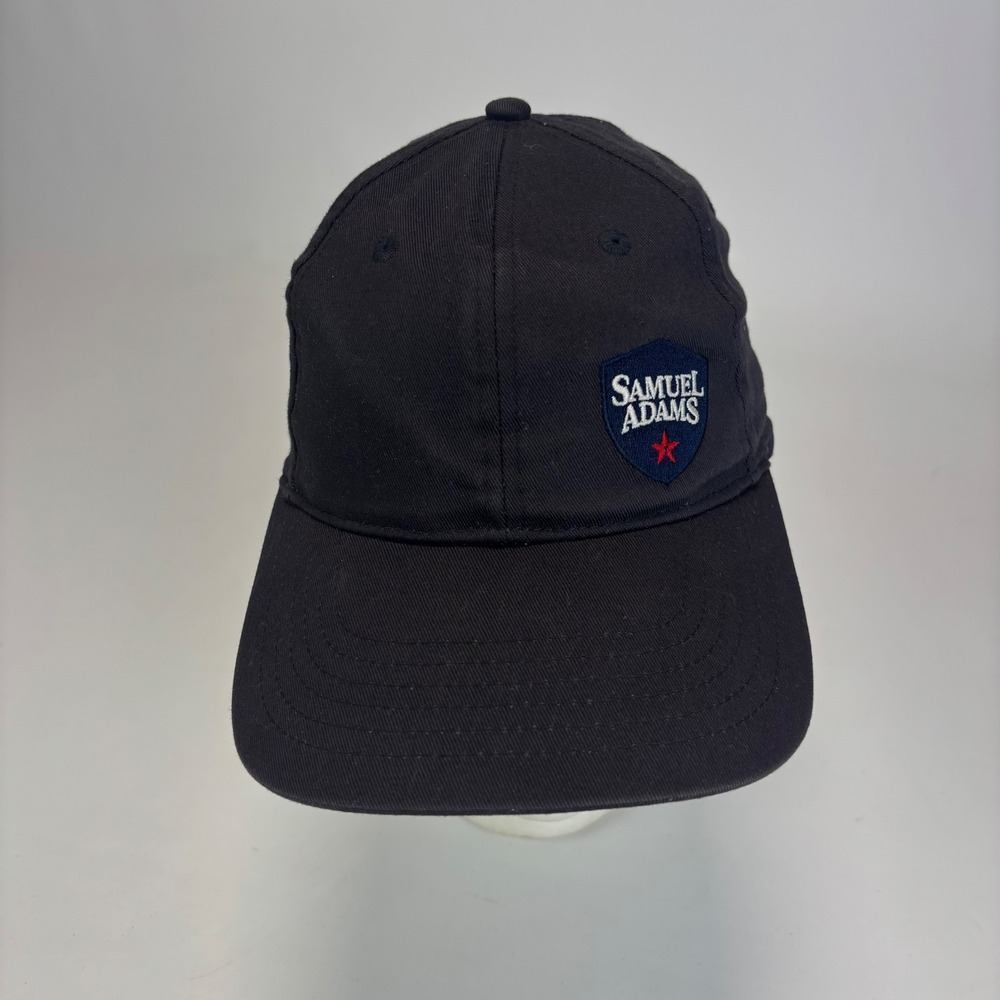 Samuel Adams Baseball Cap Mens Navy Embroidered Logo Snapback Hat Beer Merch